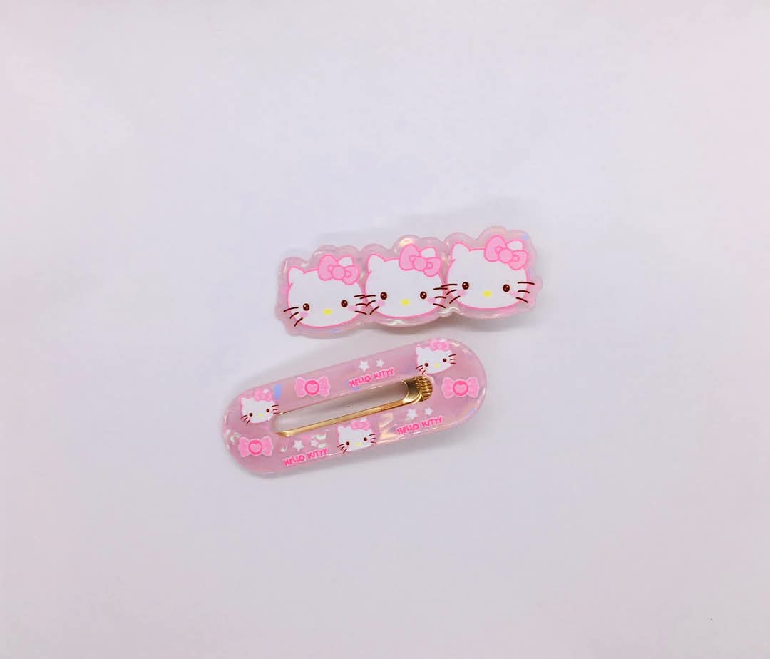Hello Kittty clips par