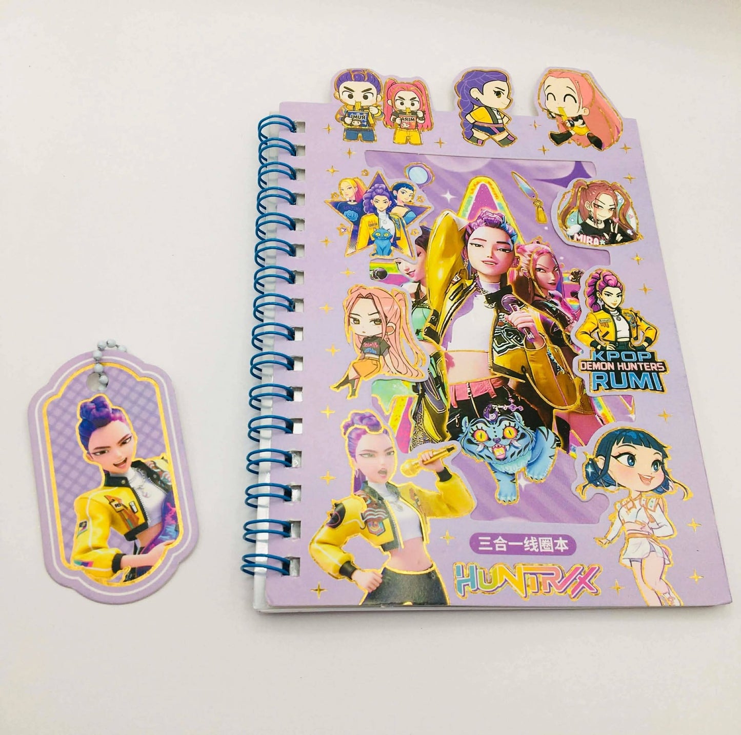 Kpop libreta con stickers