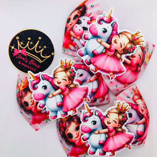 Niña y Unicornio