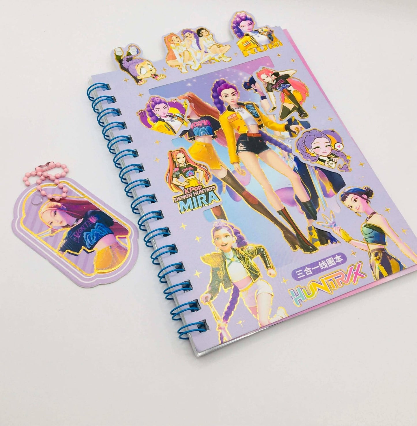 Kpop libreta con stickers