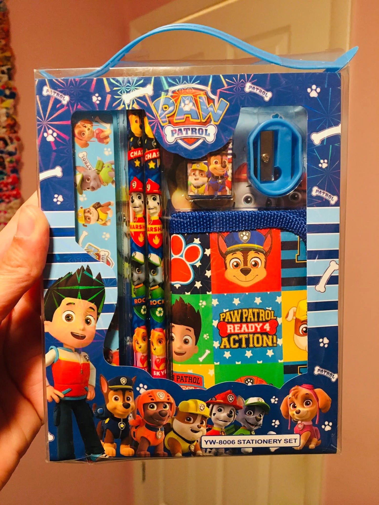 Paw Patrol Stationary set with wallet