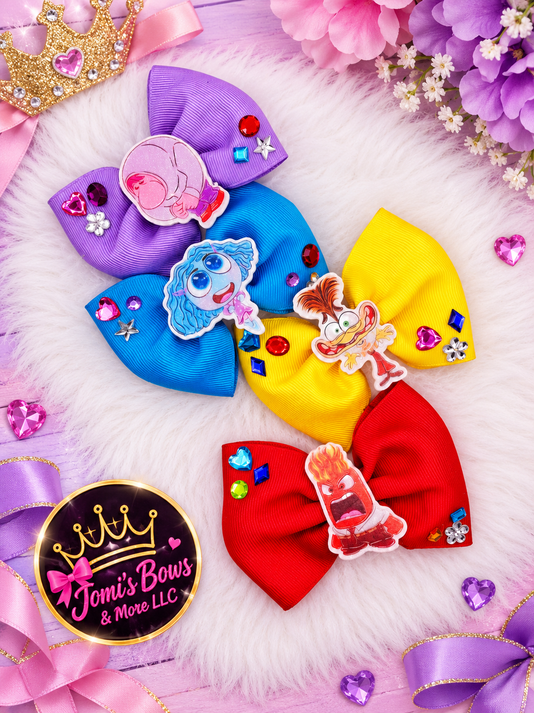 Inside out set (4 lazos)