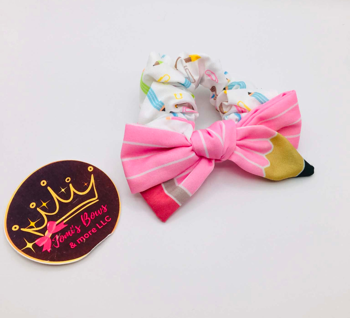 Scrunchies/Làpiz/Escolar Pink