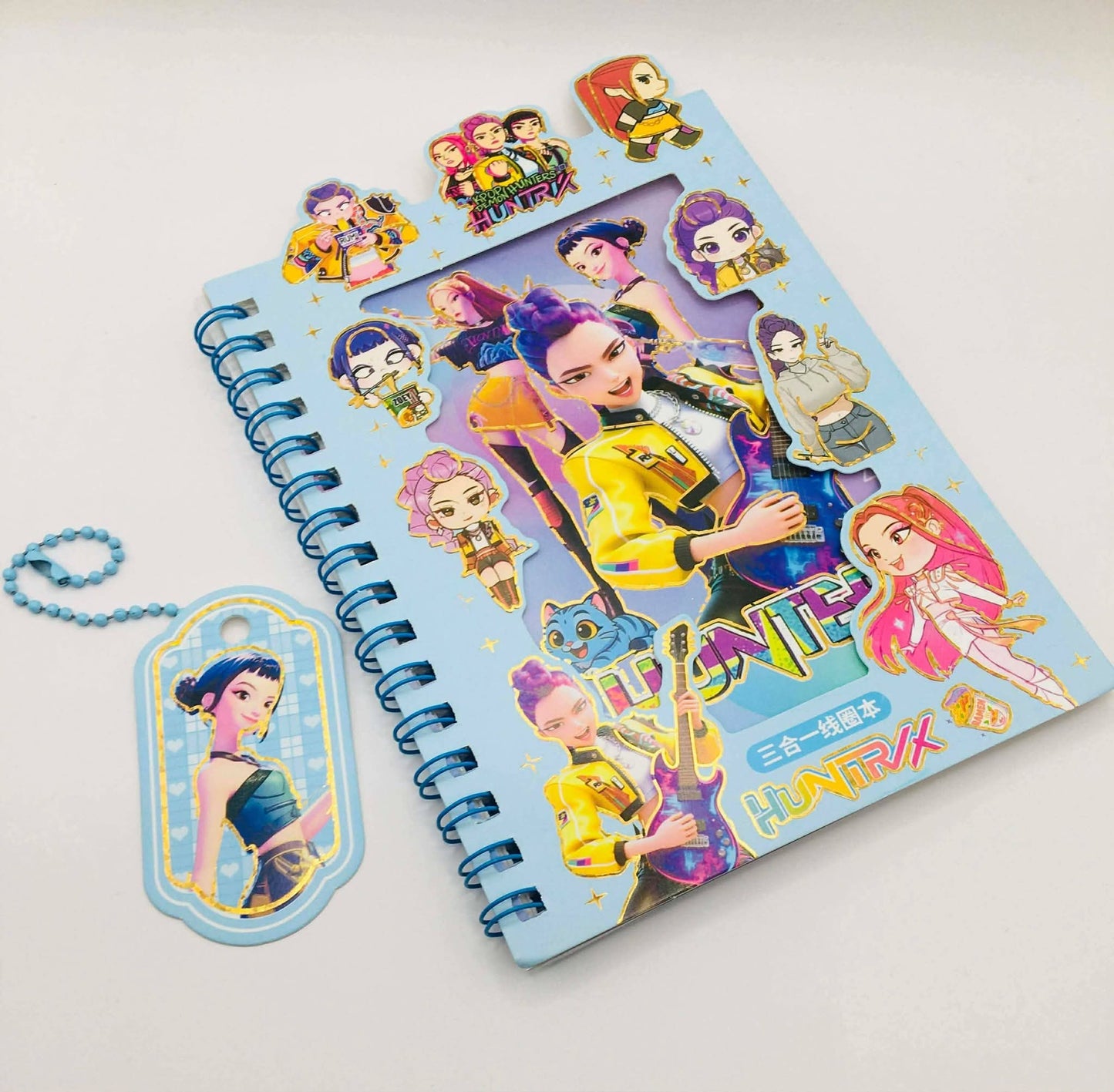 Kpop libreta con stickers