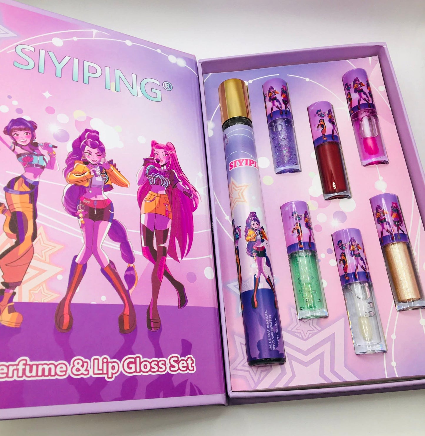 Perfume y lip gloss Kpop